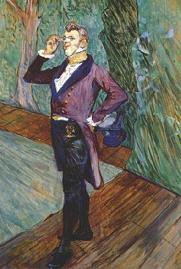 Henri de toulouse-lautrec The actor Henry Samary oil painting picture